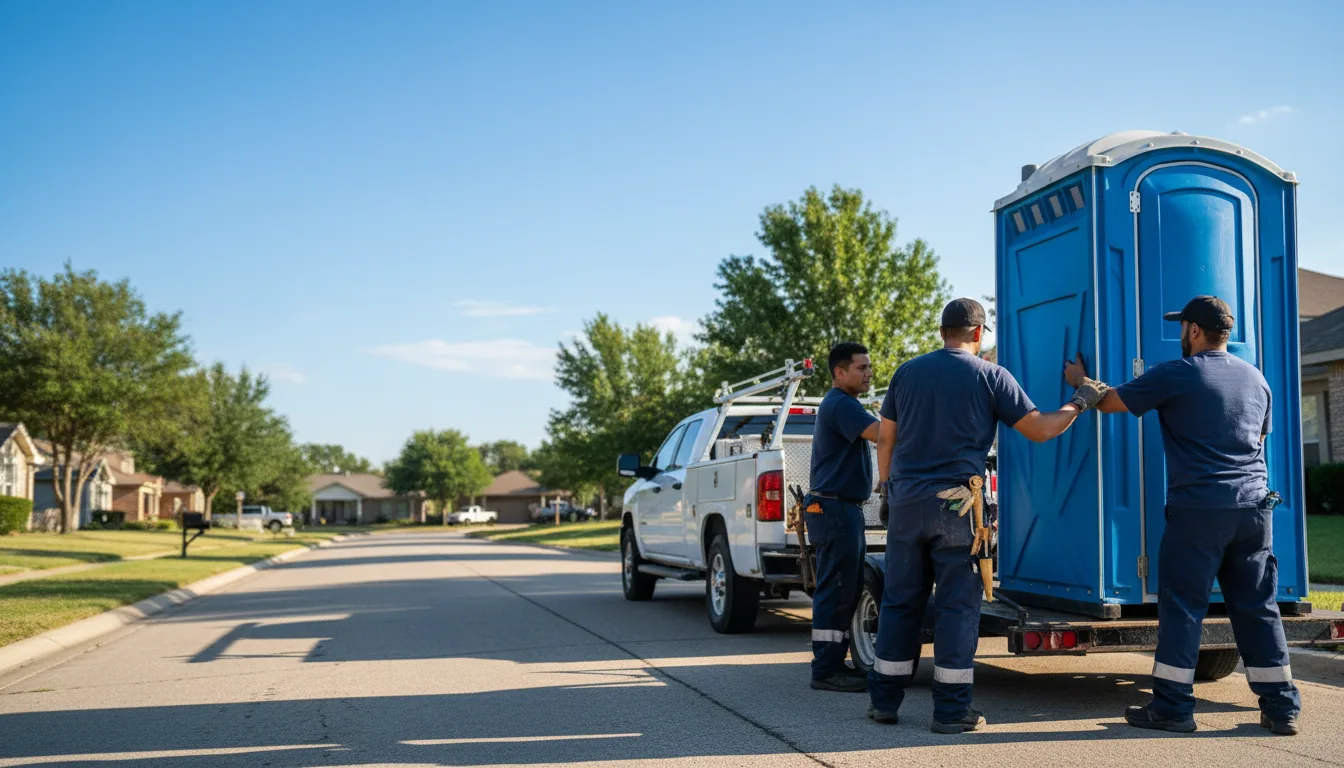 Portable Toilet Rental in Commercial Point, OH near me